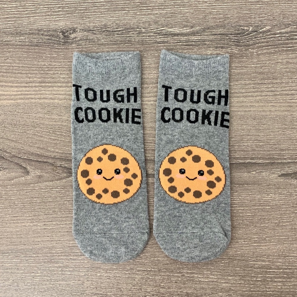 ❣️3/$15❣️ TOUGH COOKIES Ankle Socks - Picture 2 of 2